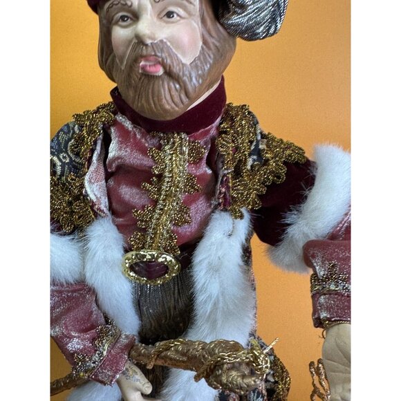 Sullivan's Large Ornate 3 Wise Men Doll Nativity Figurines Rare Find 19" - Picture 8 of 16